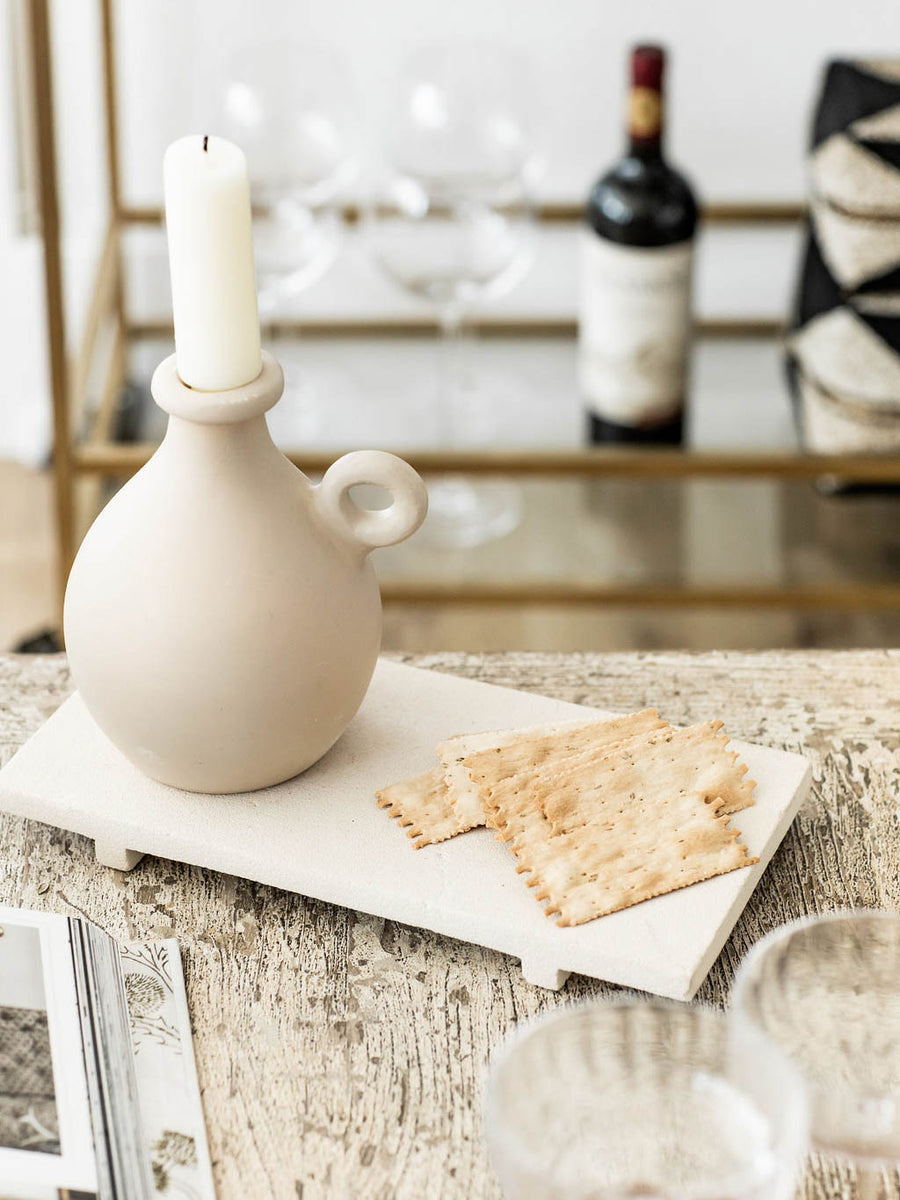 Tully Vase - Textured Mist