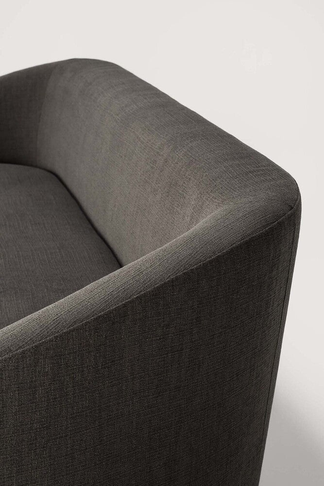 Trapeze Sofa | 3 Seater | Pepper