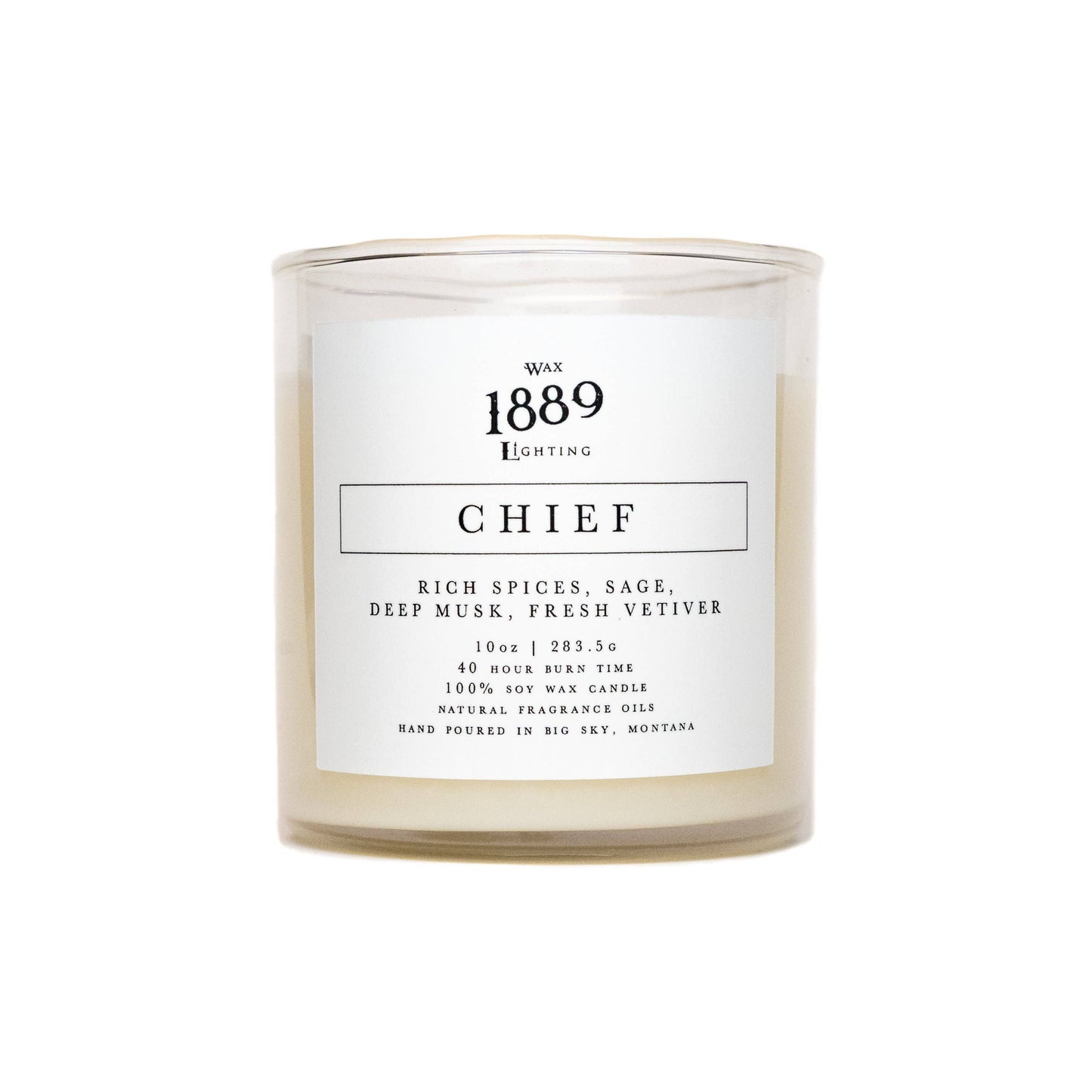 Chief 10oz Candle