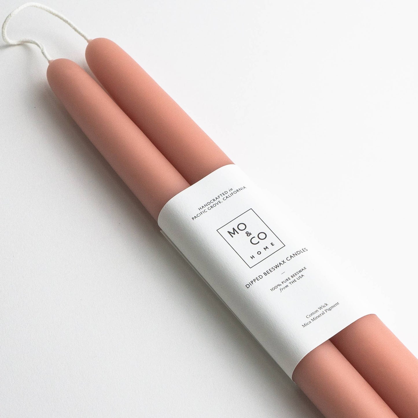 10" & 14" - 100% Beeswax Dipped Candles | Terra Cotta