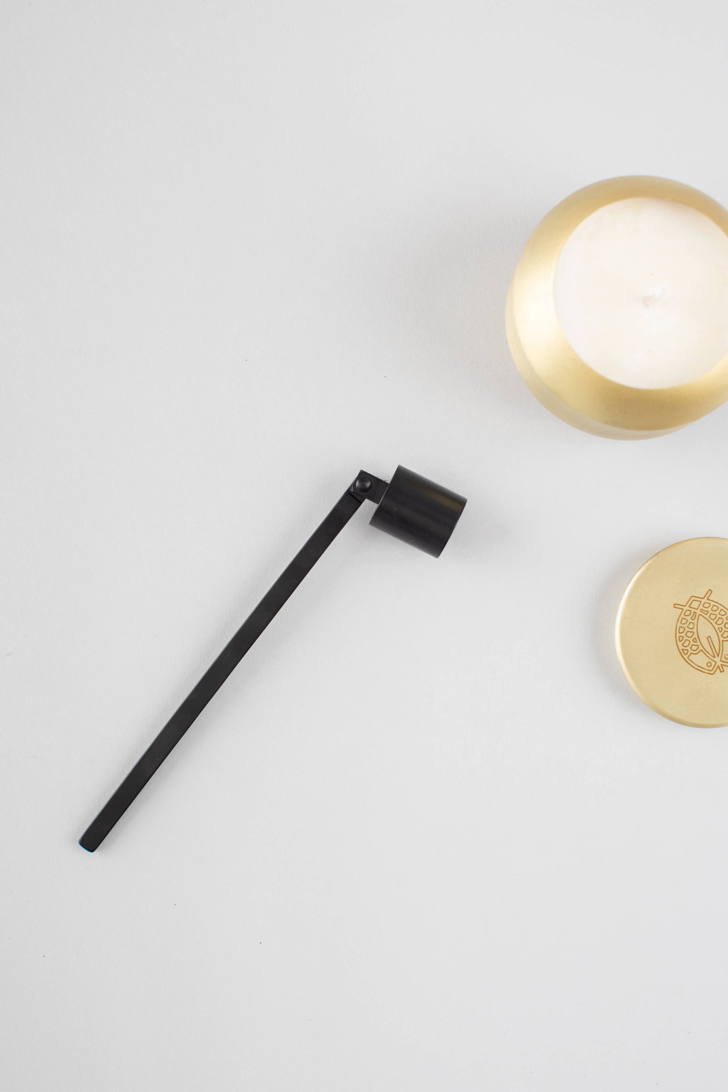 Engraved Matte Black Snuffer