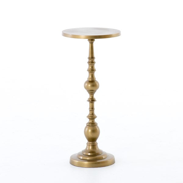 Calhoun End Table | Antique Brass