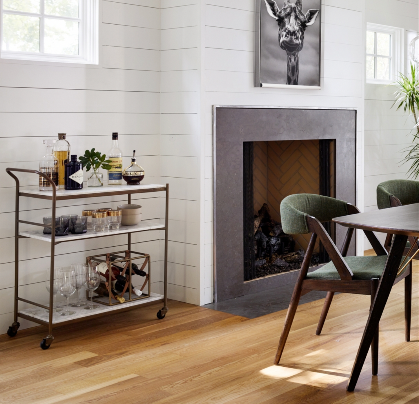 Felix Rectangular Bar Cart