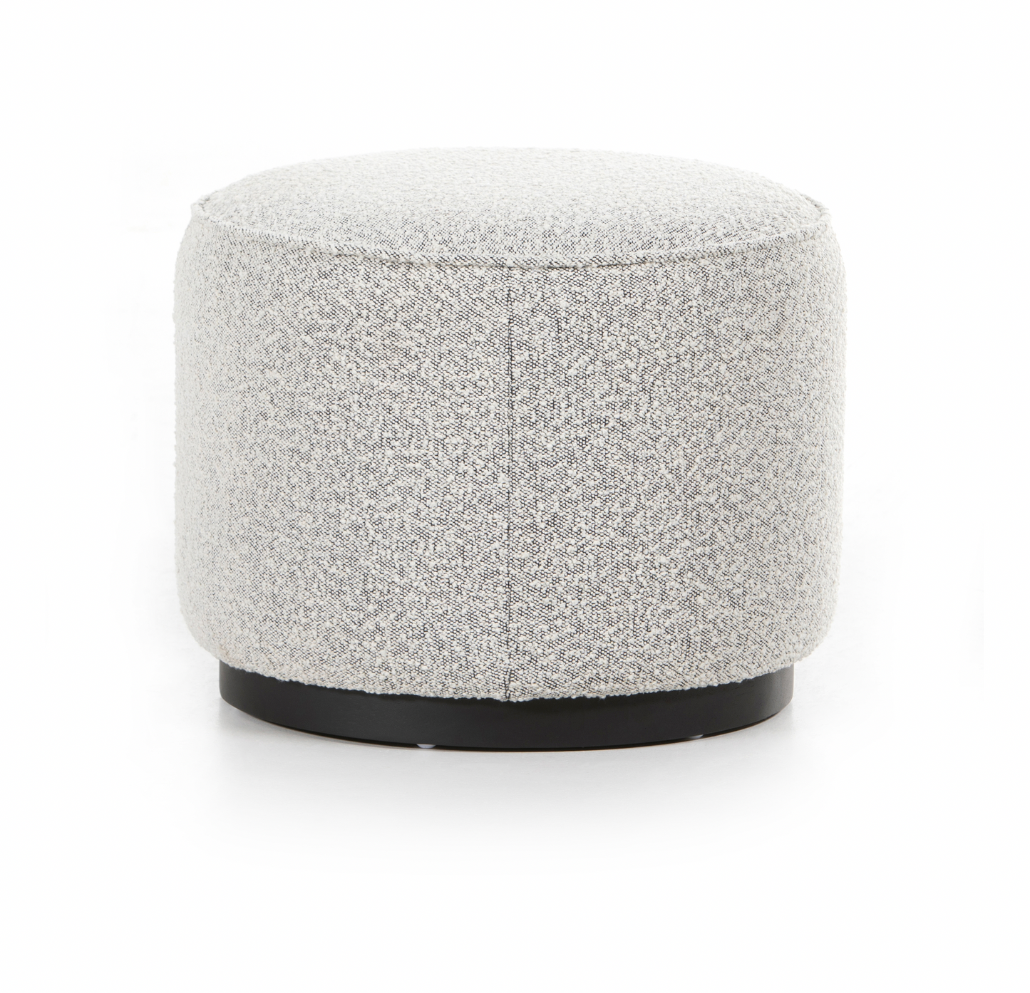 Sinclair Round Ottoman- Knoll Domino