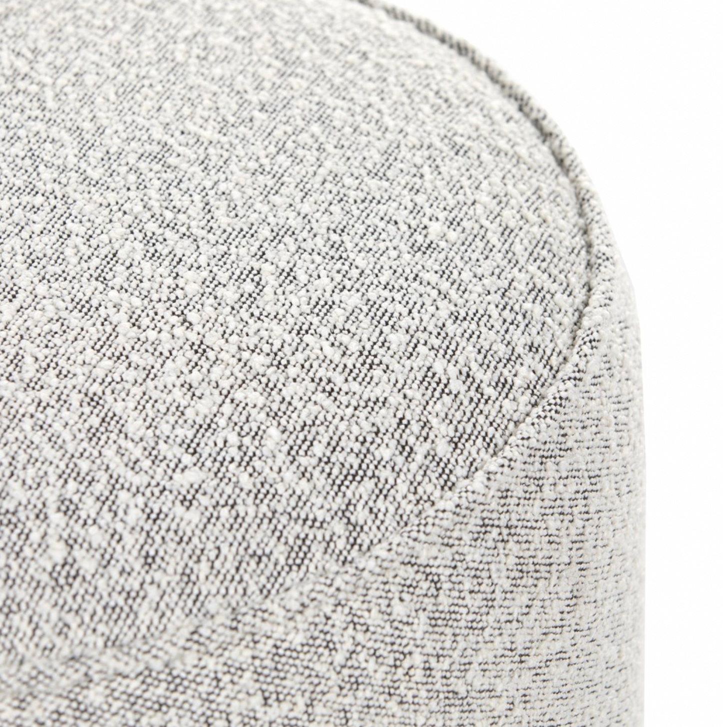 Sinclair Round Ottoman- Knoll Domino