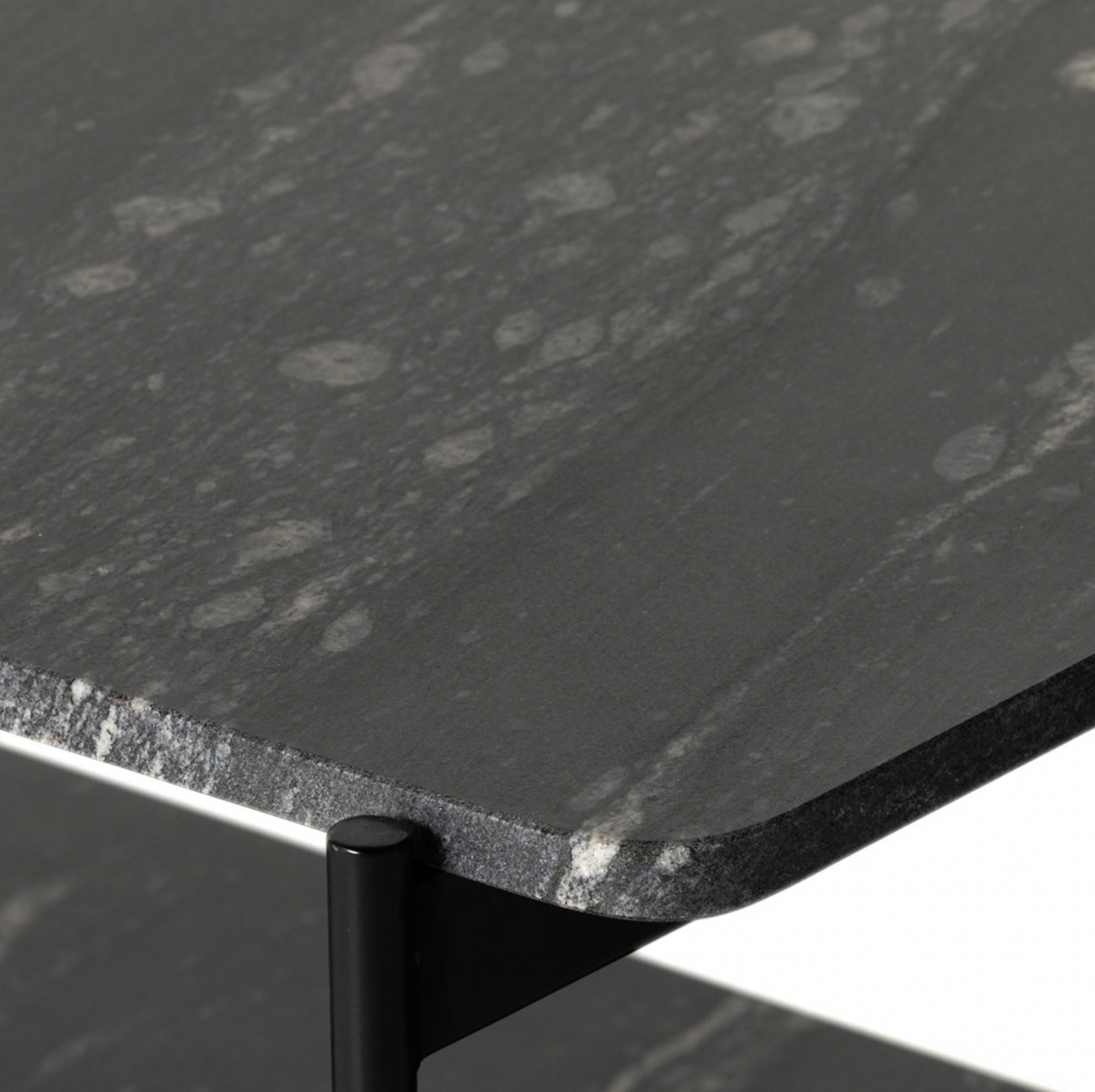 Jasper Nightstand - Iron Matte Black