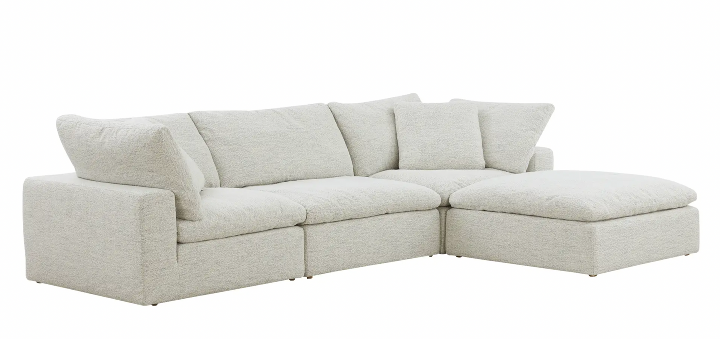 Clay Lounge Modular With Ottoman