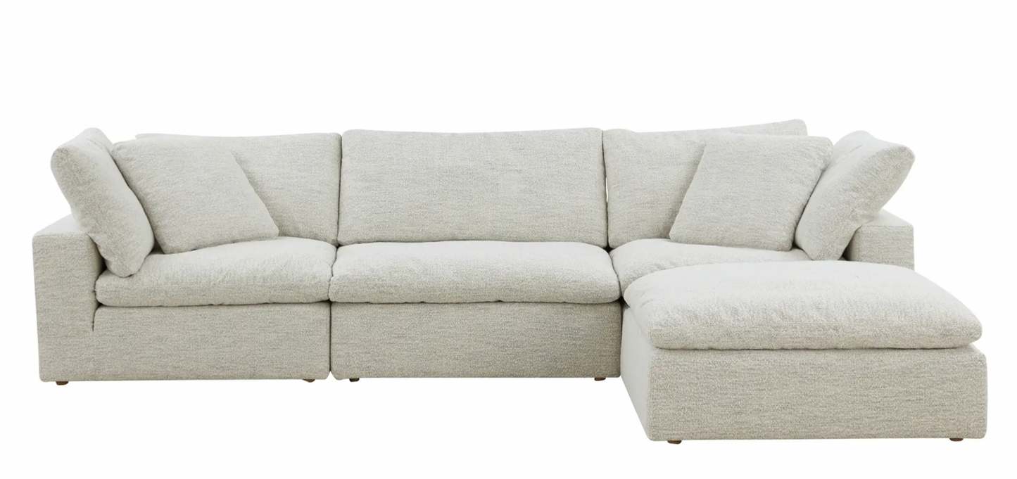 Clay Lounge Modular With Ottoman