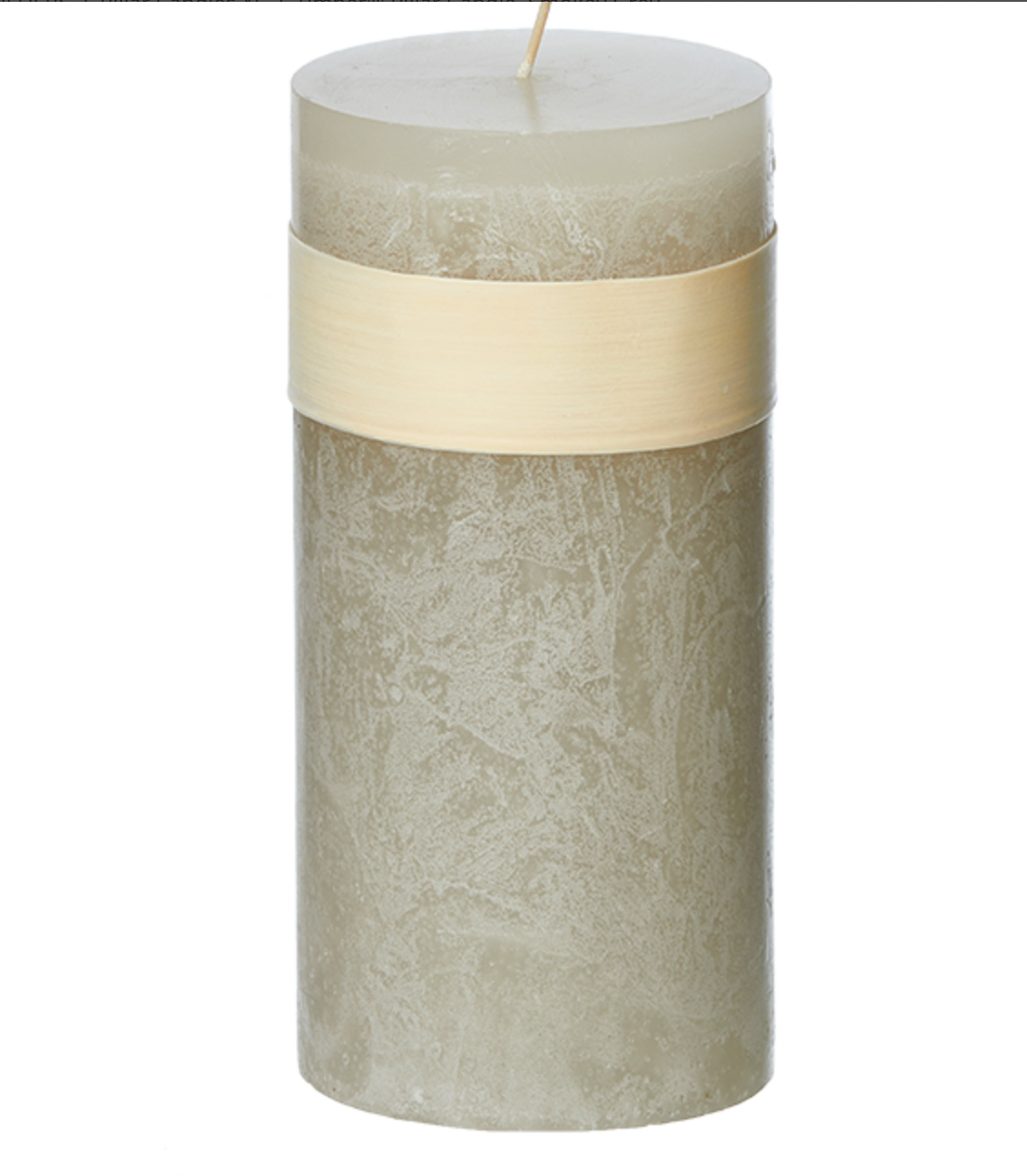 Timber Pillar Candle