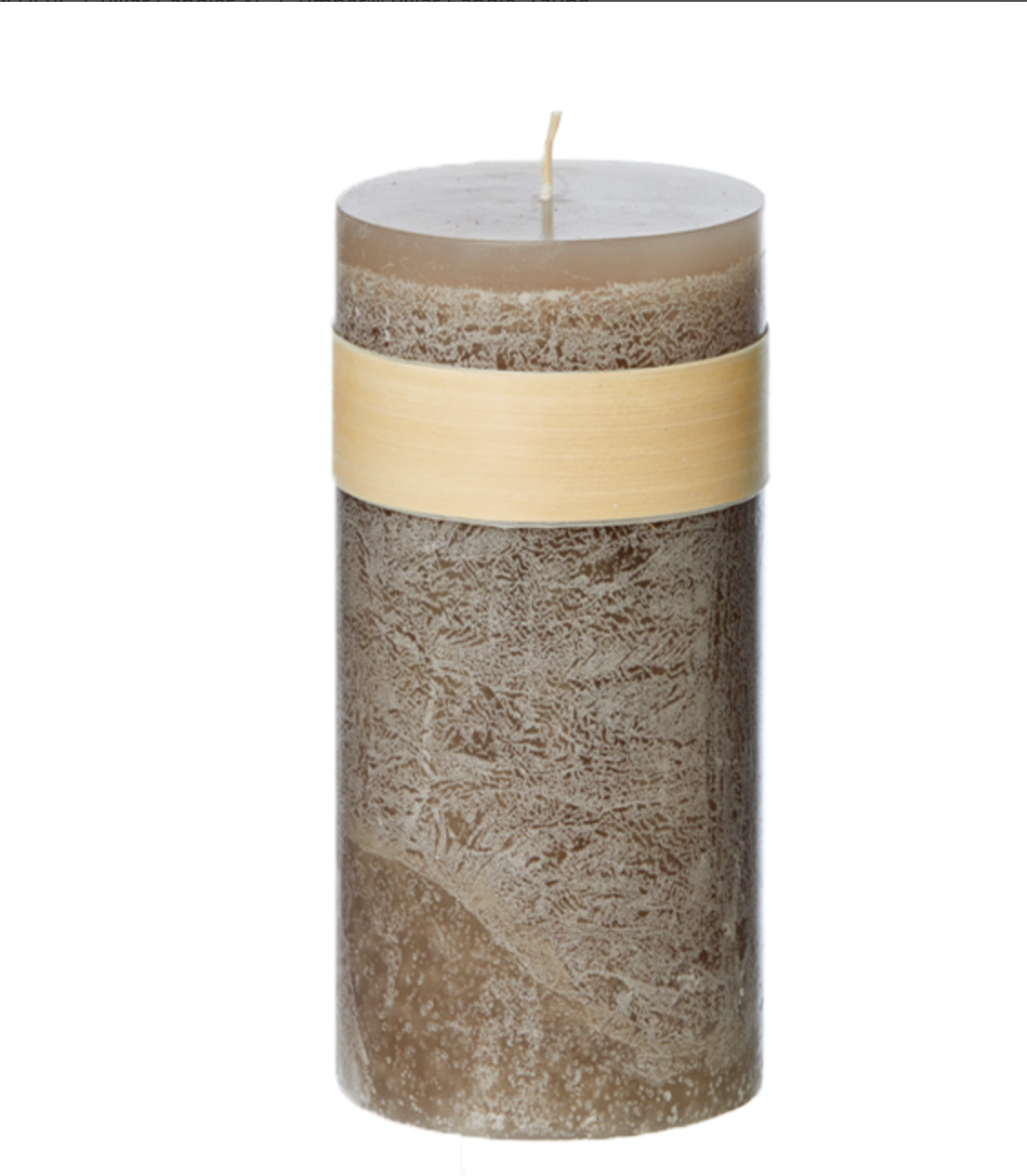Timber Pillar Candle