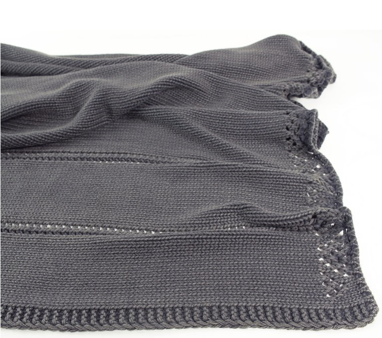 Fons Plaid Stonewashed throw
