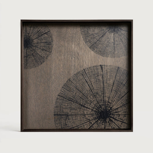 Slice Wooden Tray Square