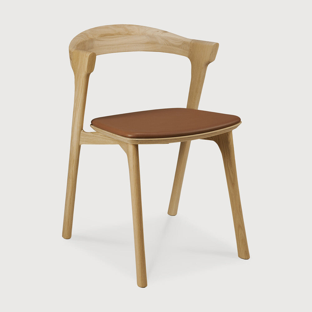 Oak Bok Dining Chair | Cognac Leather