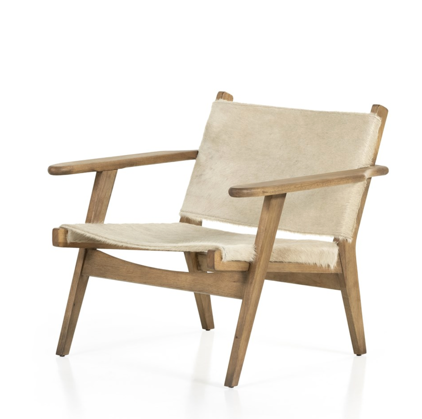 Rivers Sling Chair | Peppered Hair on Hide
