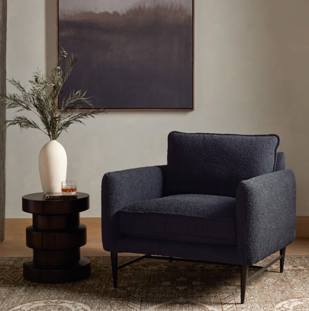 Delaney Chair  Charcoal